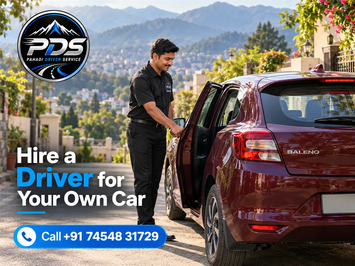 Book a verified local driver in Dehradun for your own car