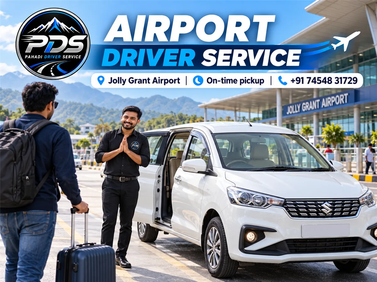 On-time driver service for Jolly Grant Airport pickups in Dehradun