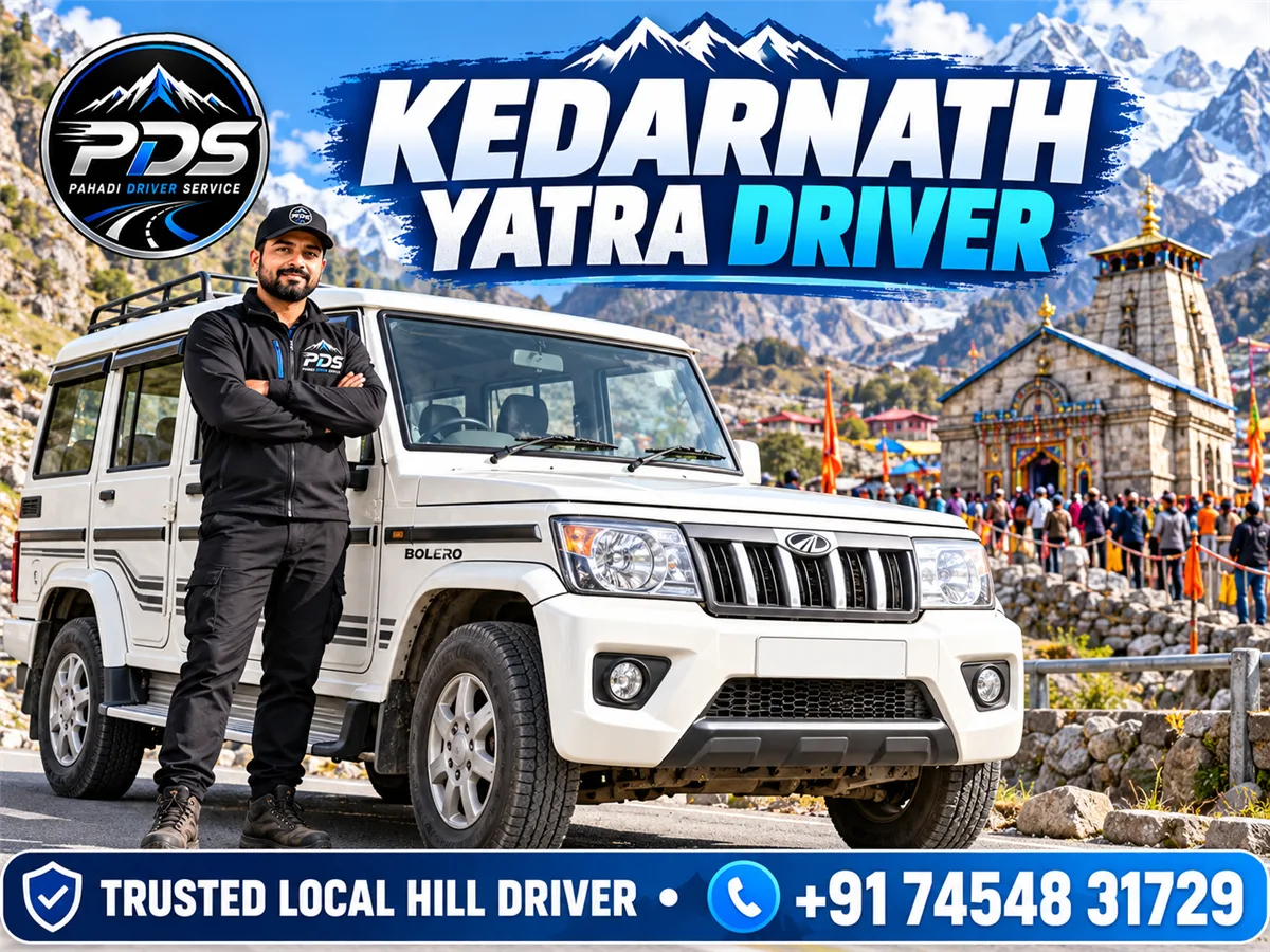Trusted local hill driver for Kedarnath Yatra in Uttarakhand