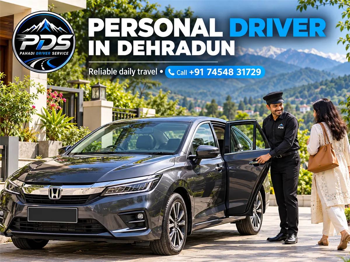 Reliable personal driver service in Dehradun for your daily travel