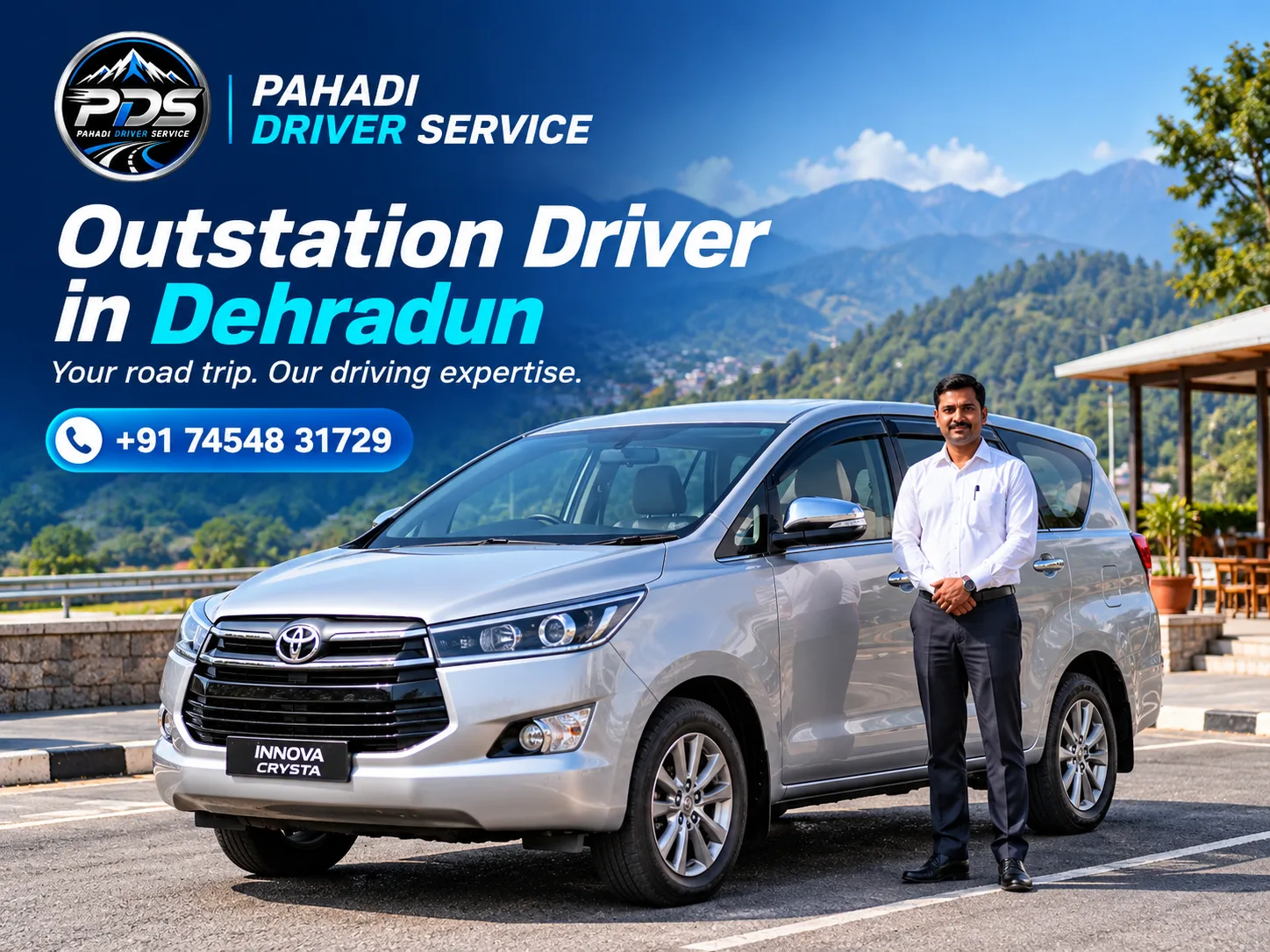 Outstation Driver in Dehradun for Your Own Car — Pahadi Driver Service