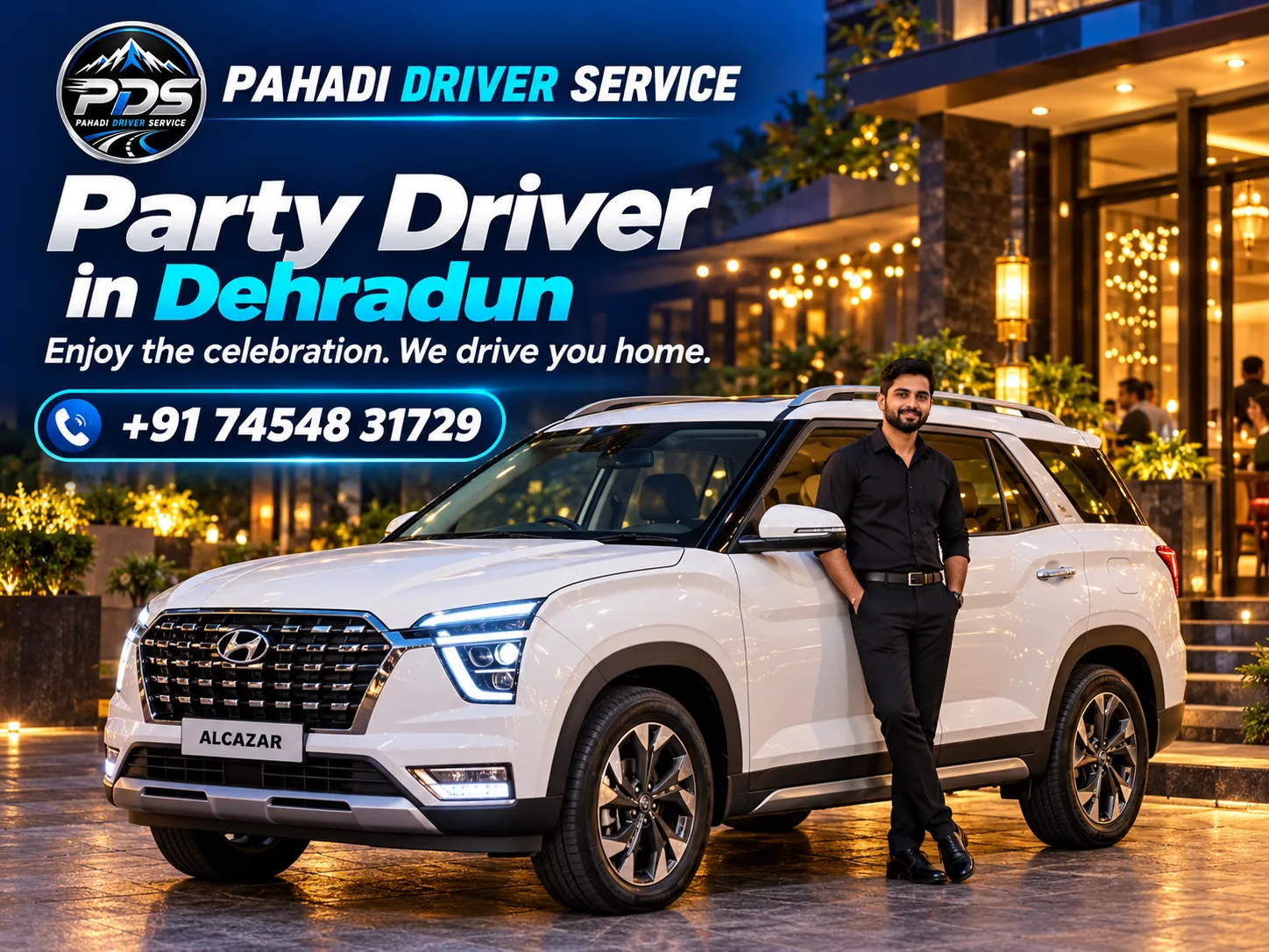 Party Driver in Dehradun — Pahadi Driver Service