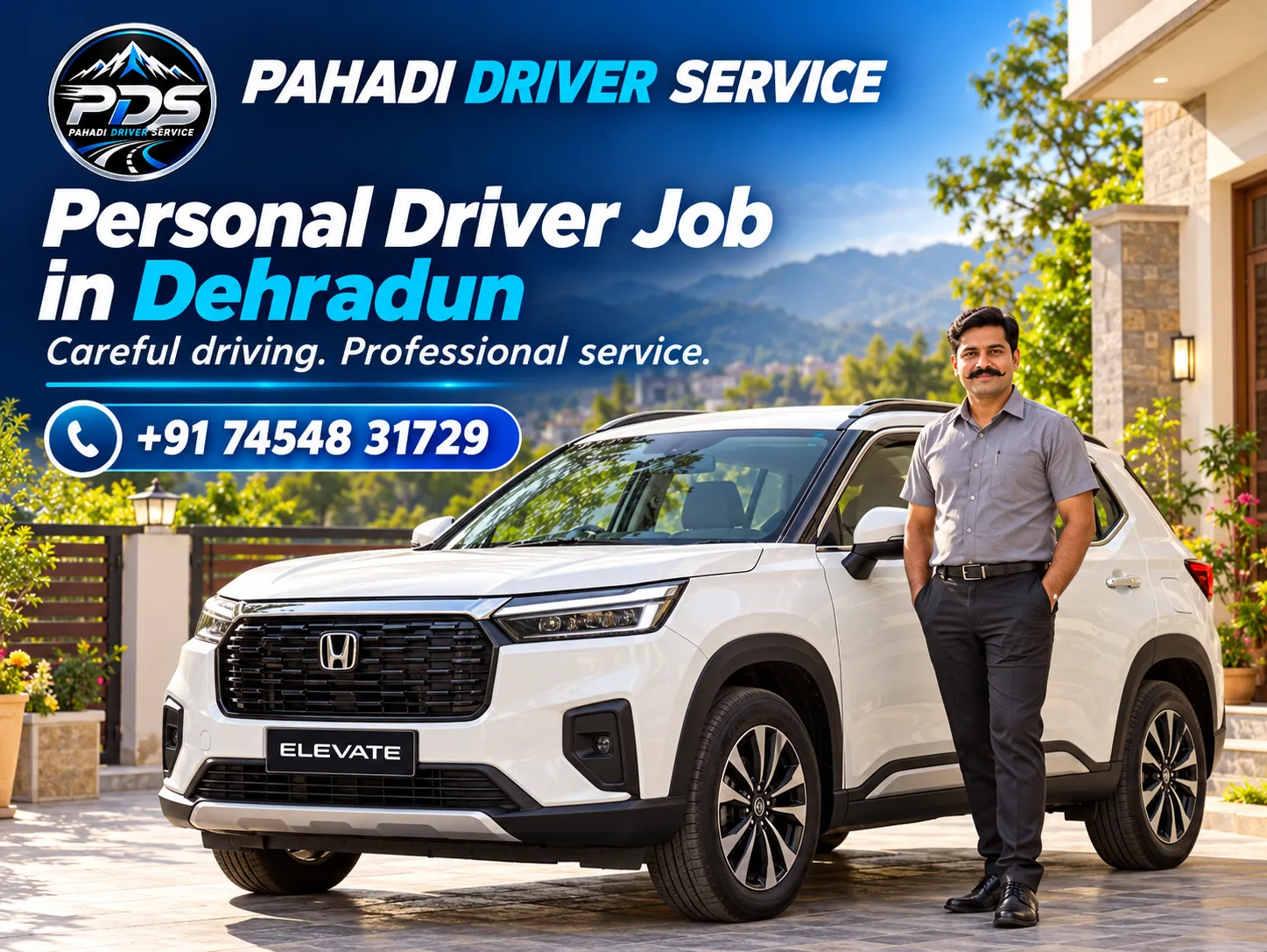 Personal Driver Job in Dehradun — Pahadi Driver Service