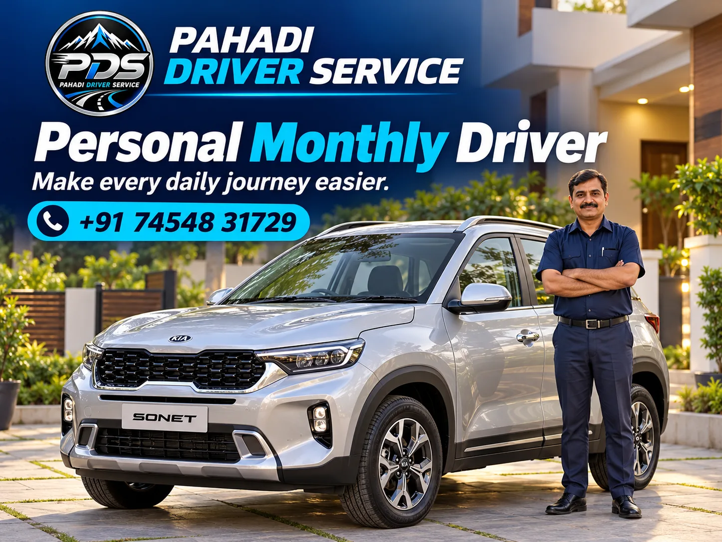 Personal Monthly Driver in Dehradun — Pahadi Driver Service