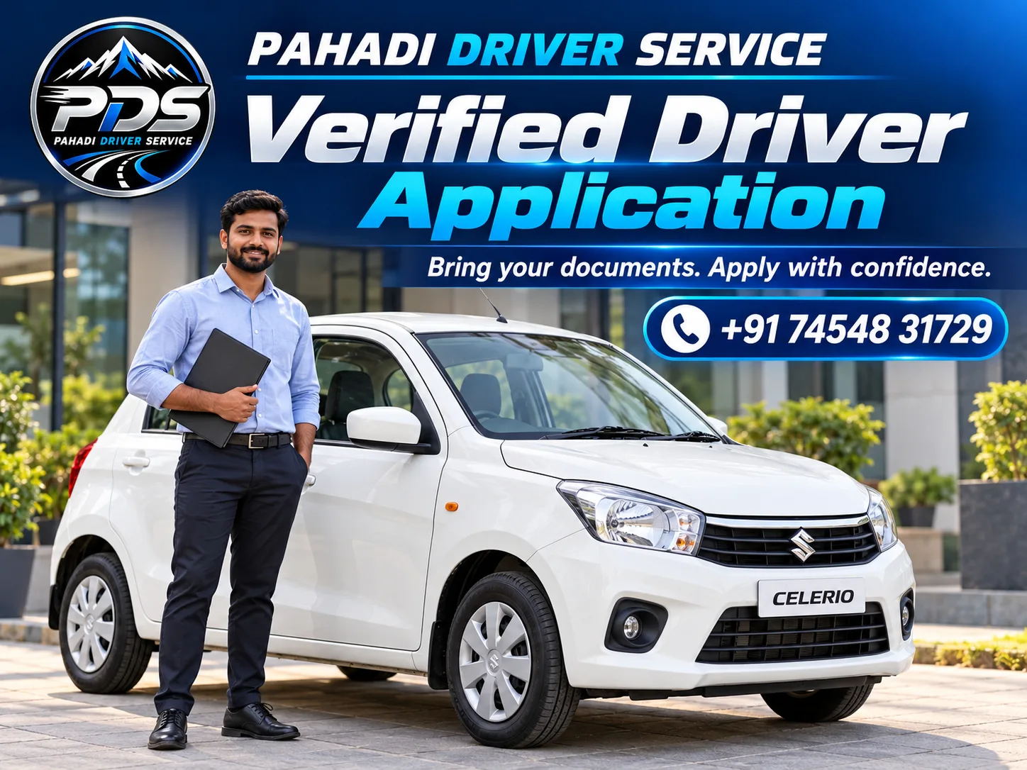 Police Verified Driver Application — Pahadi Driver Service