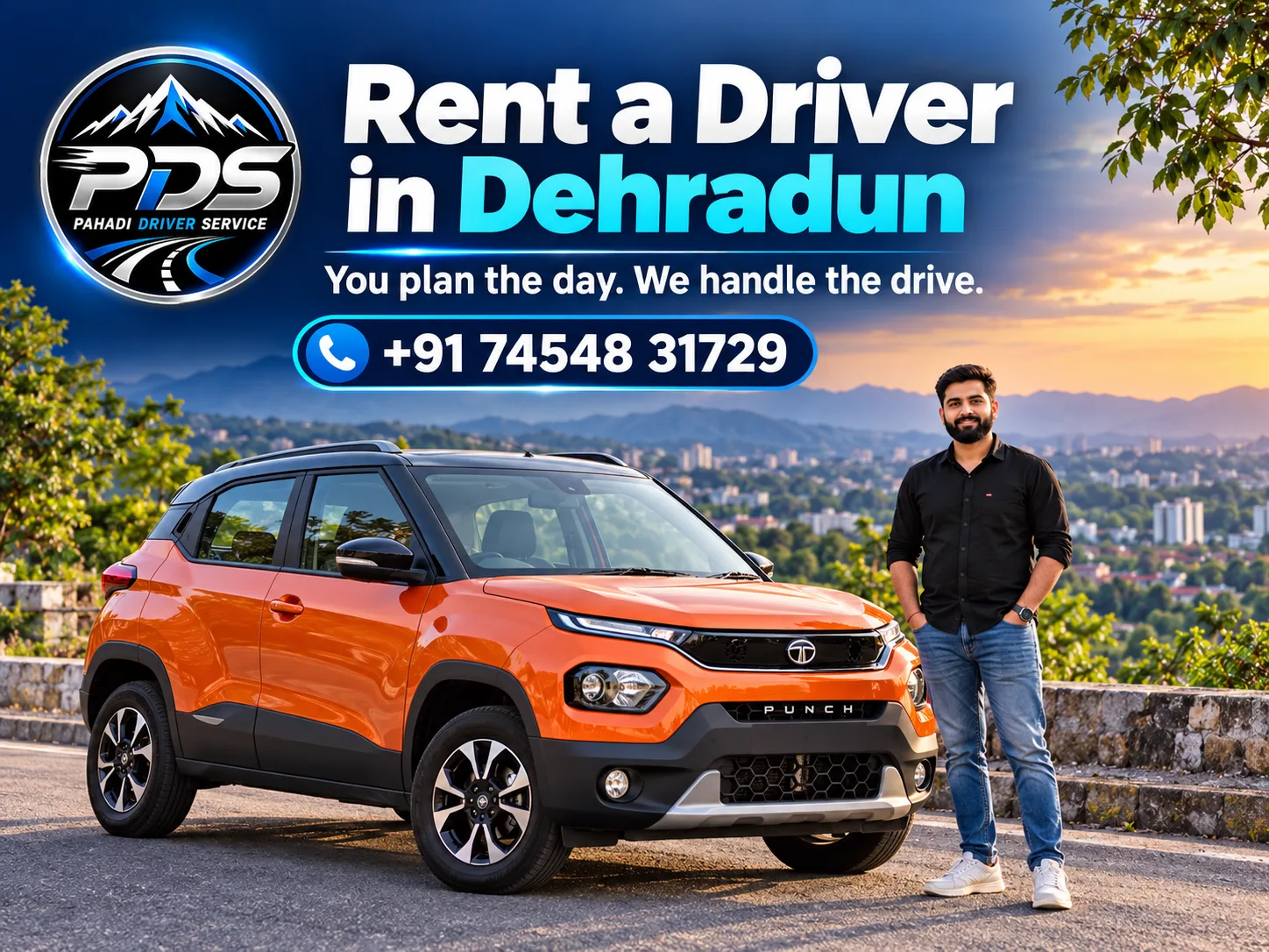 Rent a Driver in Dehradun — Pahadi Driver Service